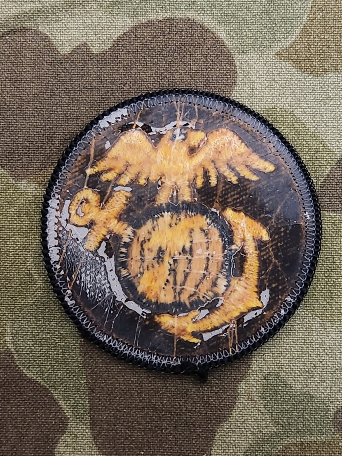 USMC EGA Patch 2"x2" EGA Marine Eagle Globe Anchor Coat Jacket Biker Motorcycle