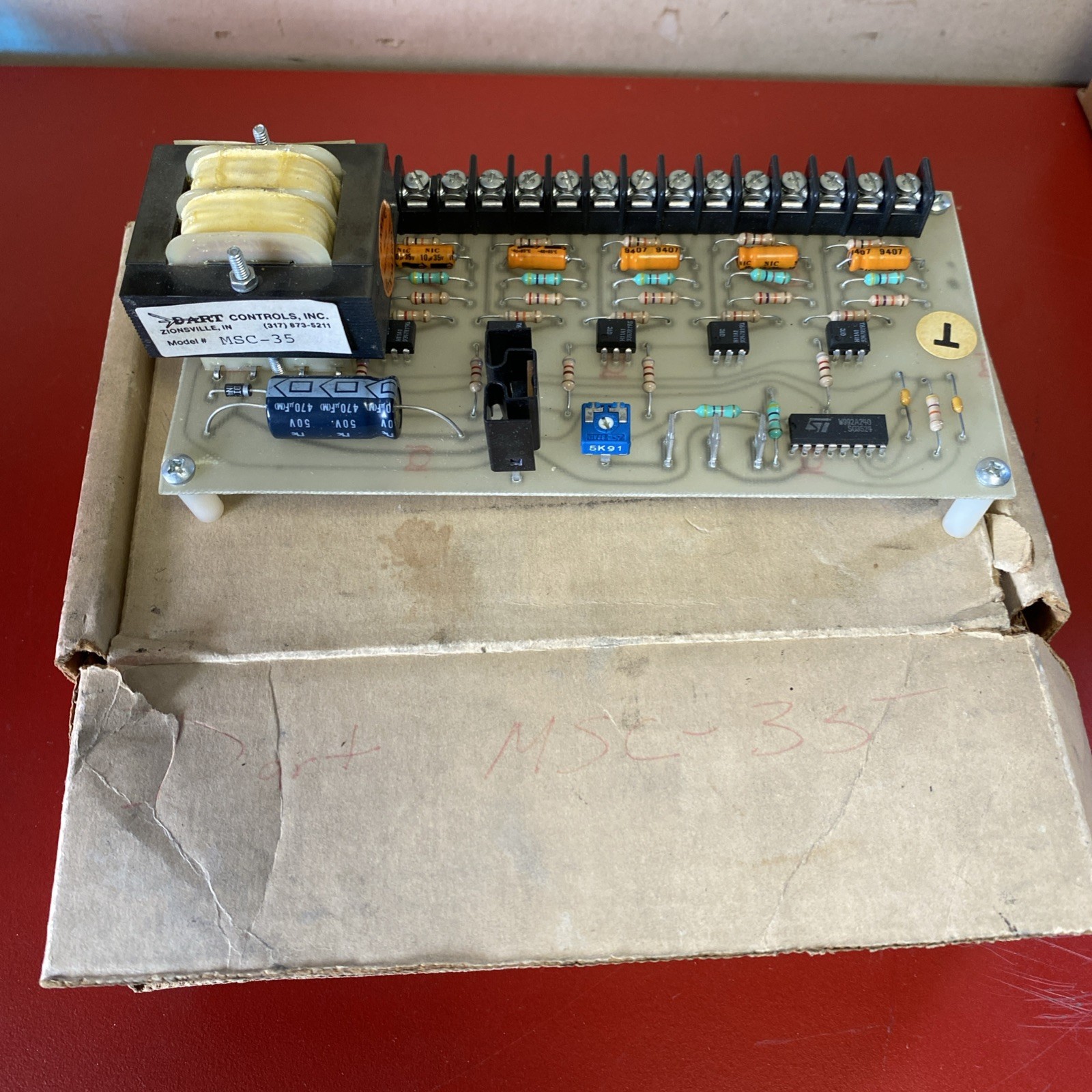 New Dart Controls MSC-35
