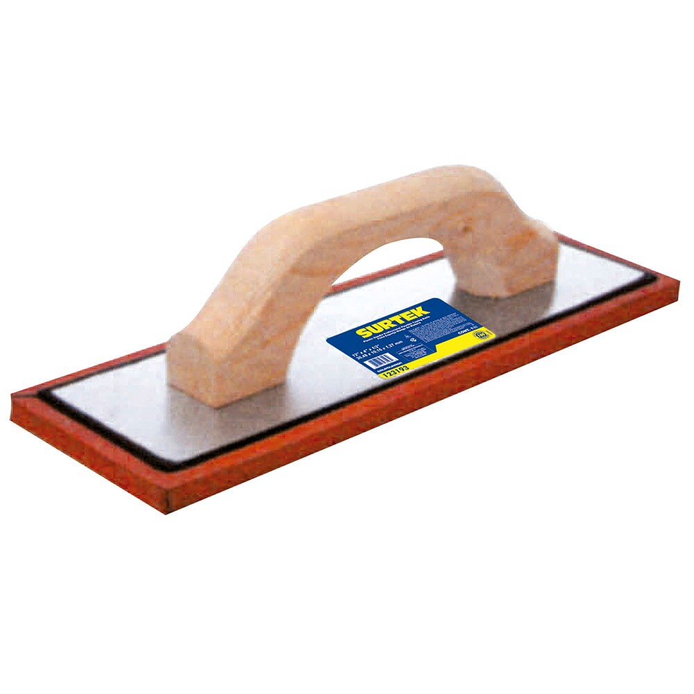 Surtek 123193 Professional Wood Handle Grout Sponge Float 1/2" Thickness