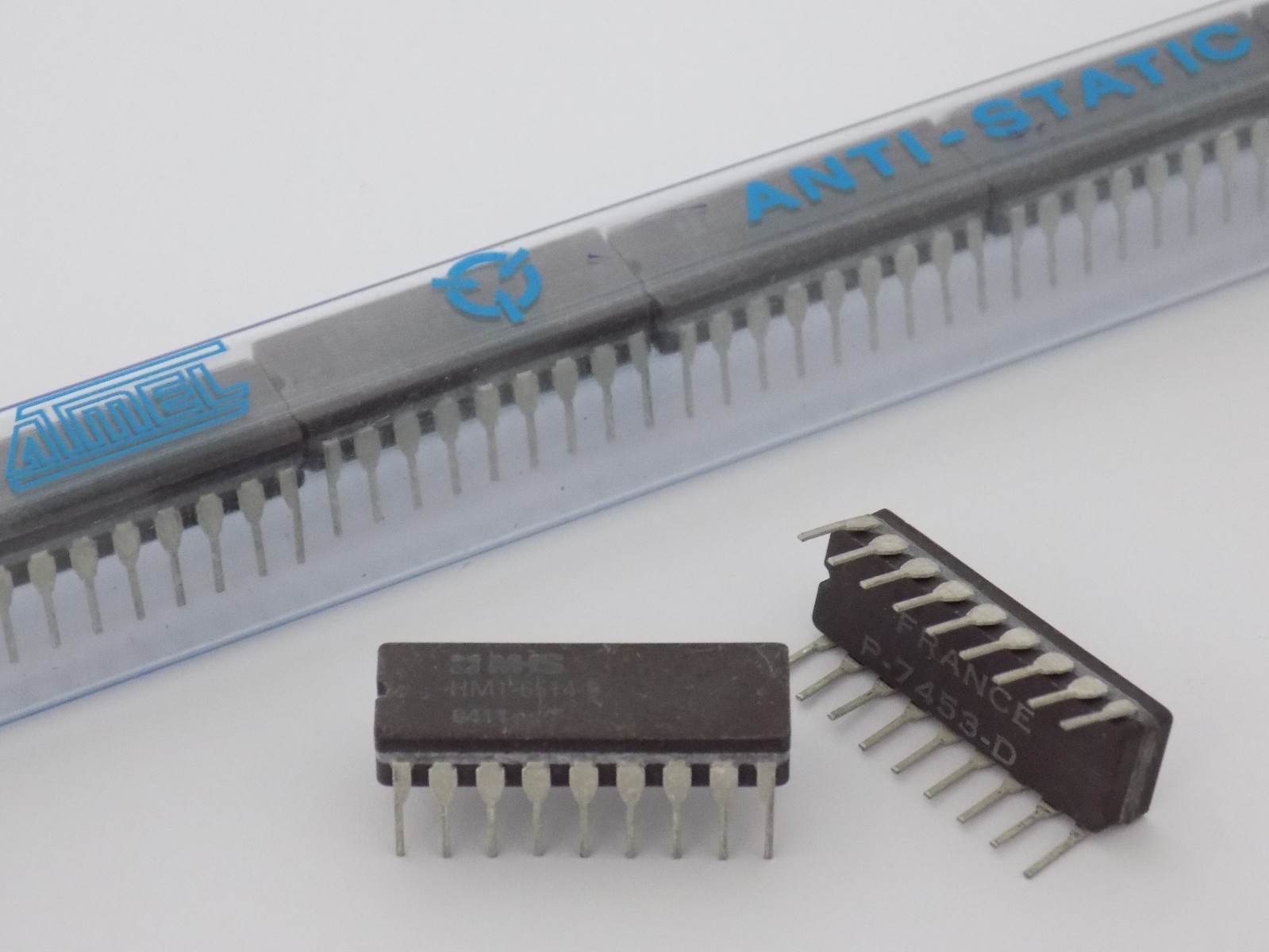 1x MHS HM1-6514-5 - 1K X 4 Standard SRAM, 320 ns - IC 6514-5 HM165145 - CDIP18
