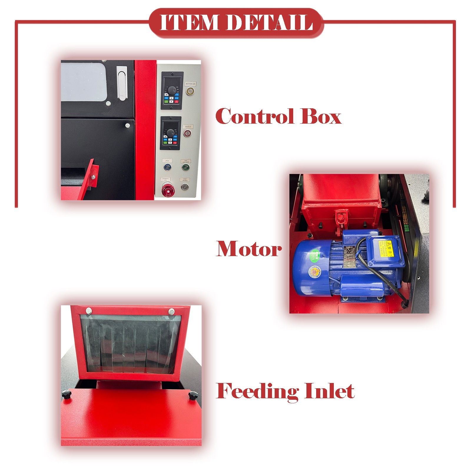 220V 1PH Copper Wire Granulator Waste Copper Wire and Cable Recycling Machine