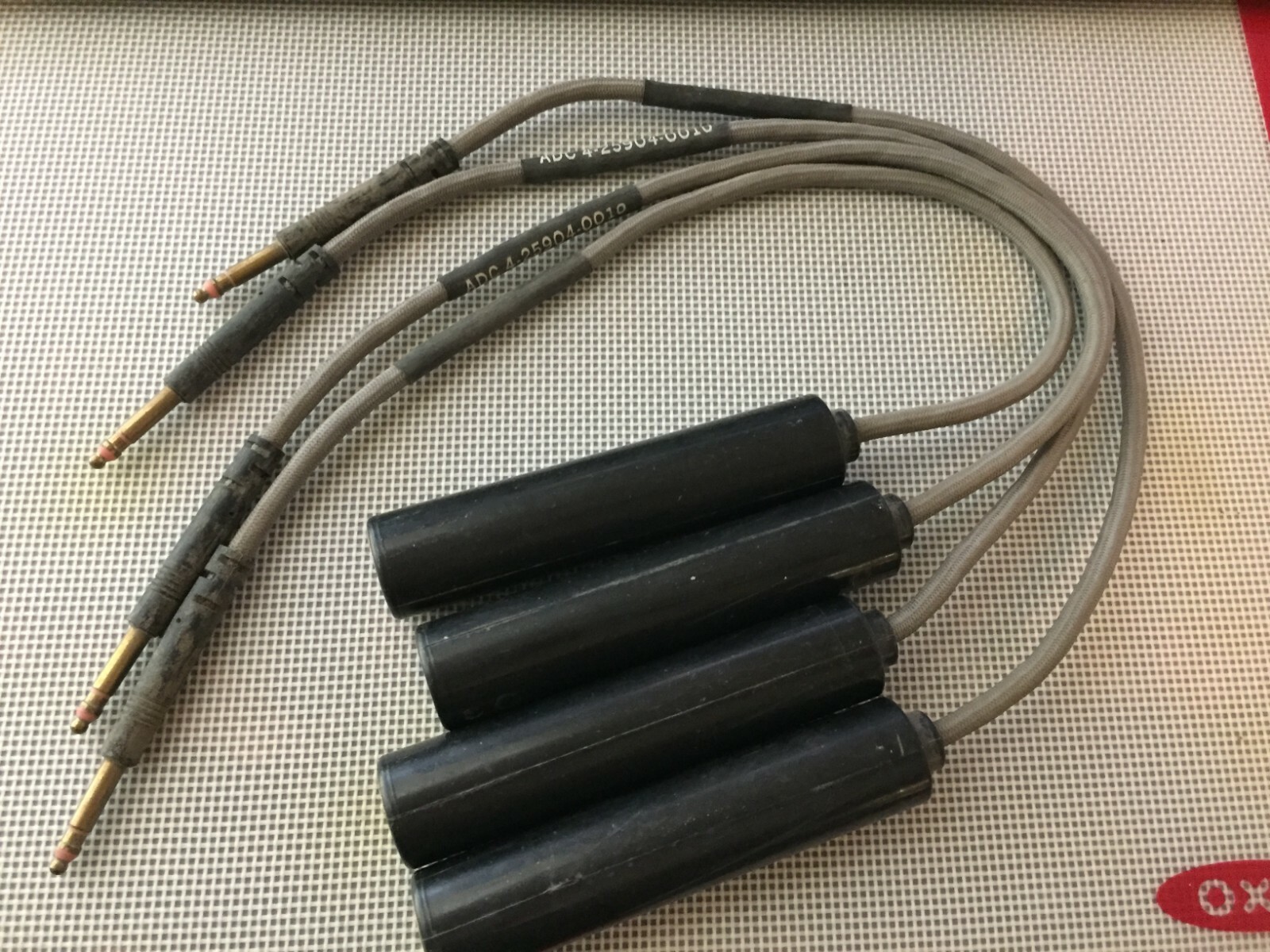 1x Adc 4-25904-0010 Audio Patch Cable 4 25904 0010