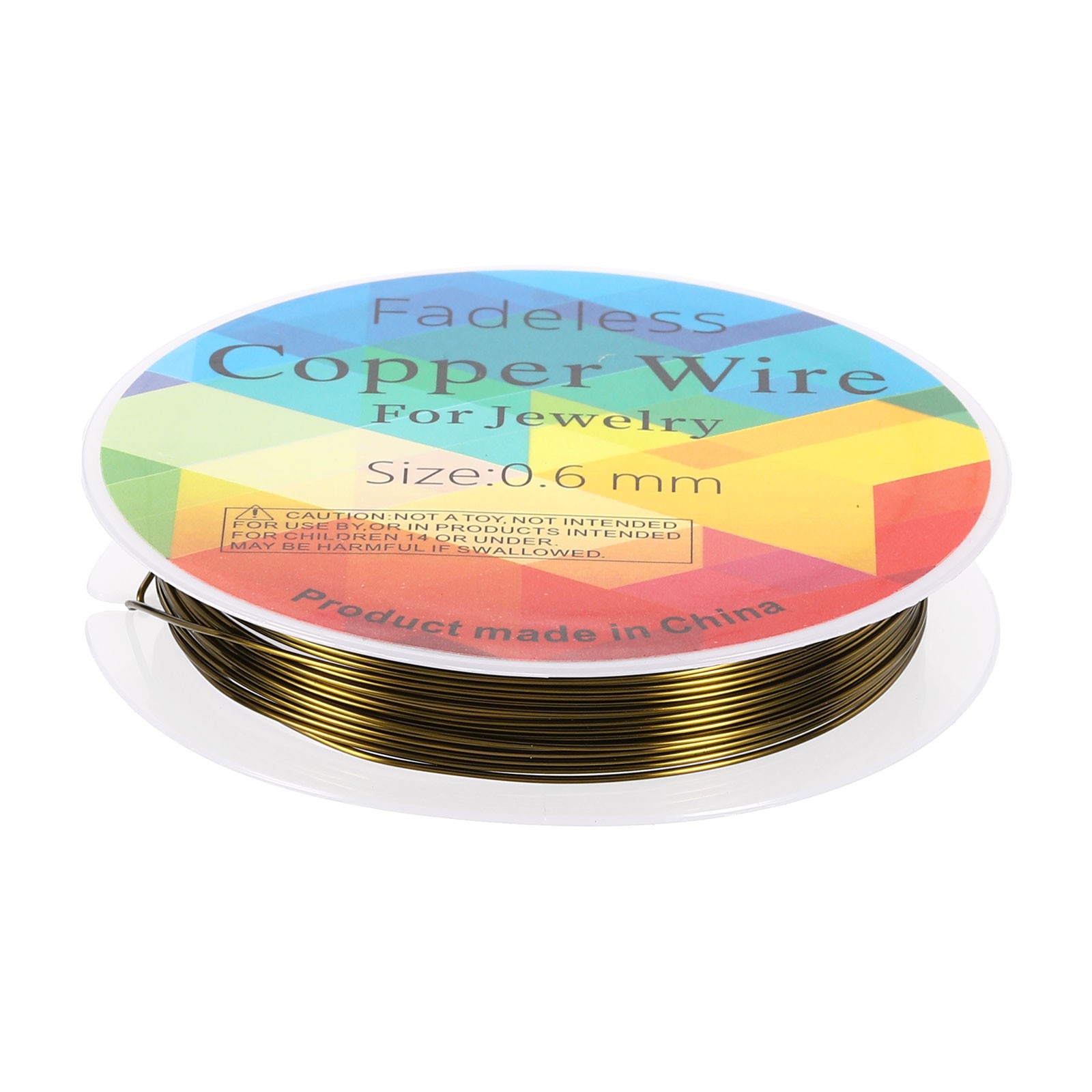 Jewelry Wire 13ft 22 Gauge Brass Craft Jewelry Wrapping Wire, Ancient Blue