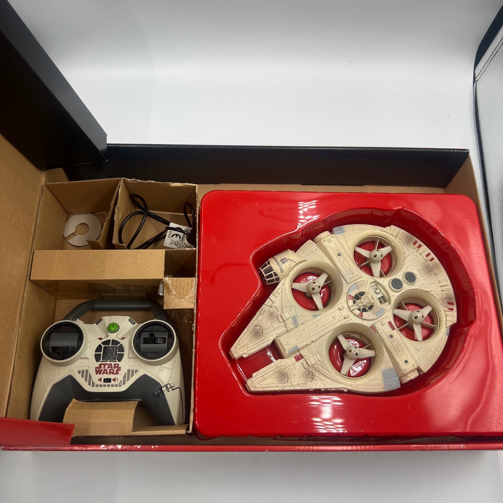 Air Hogs Star Wars: Millennium Falcon Quad with Remote Control in Box