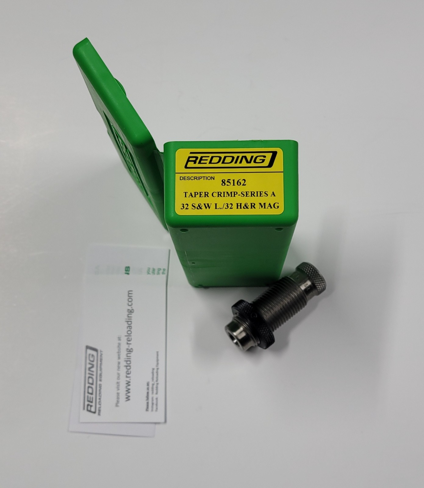 85162 REDDING TAPER CRIMP DIE 32 S&W + 32 H&R MAGNUM - BRAND NEW - FREE SHIP