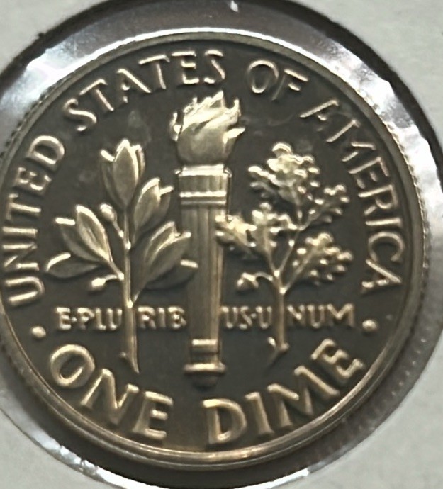 **1991 S Roosevelt Clad Dime Proof (MS) **Free Shipping**