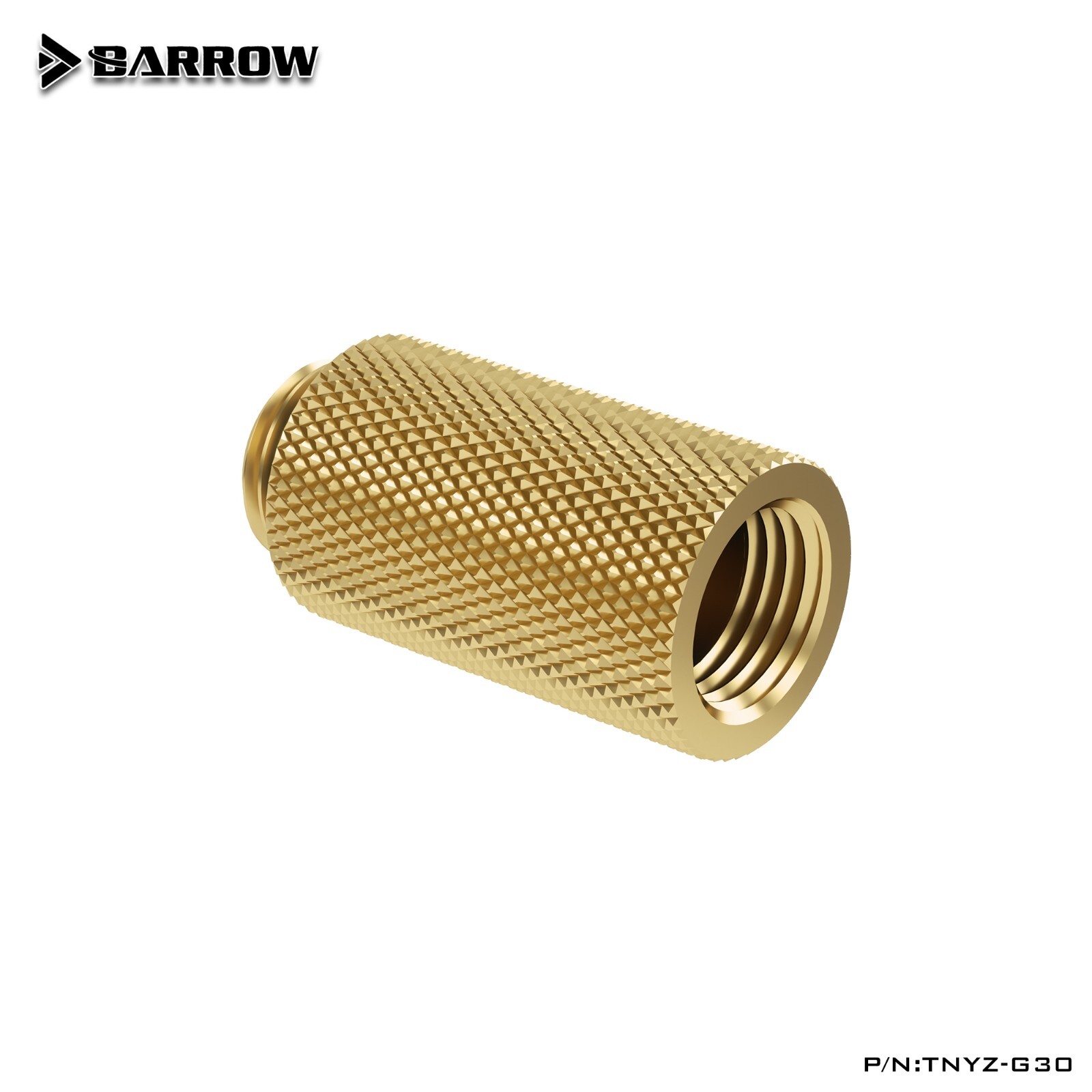 Barrow 30 mm G1/4" Male to Female 30mm Extend Extender Fitting TNYZ-G30 Gold