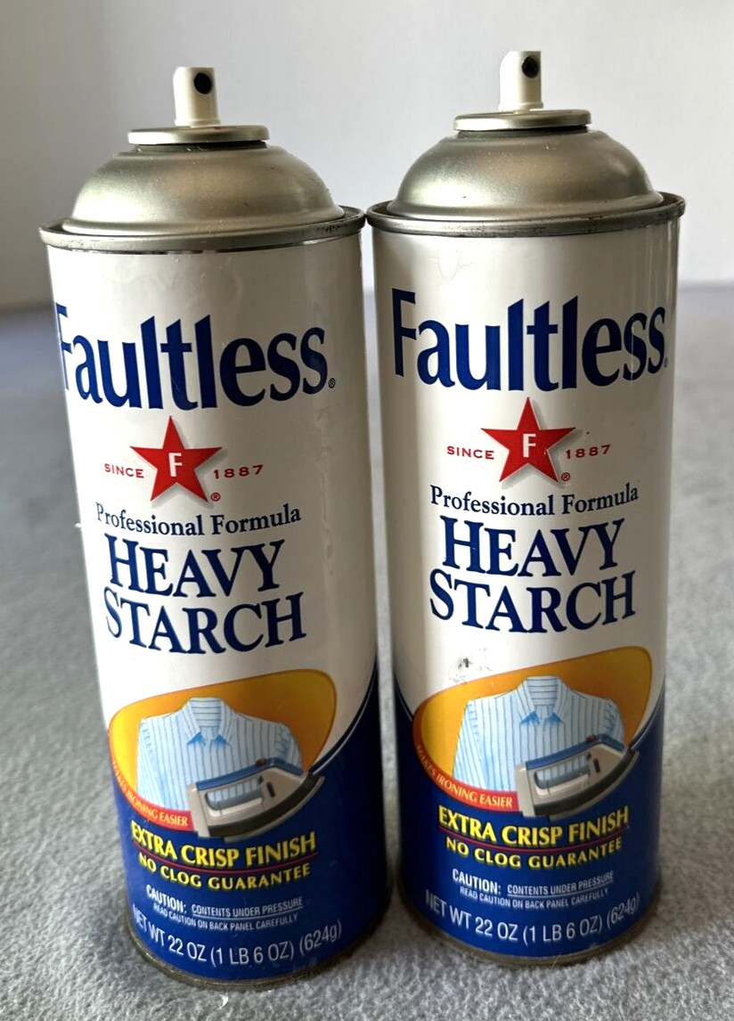 Faultless- Professional Formula, Heavy Starch, Vintage 22oz. 2000 exp date