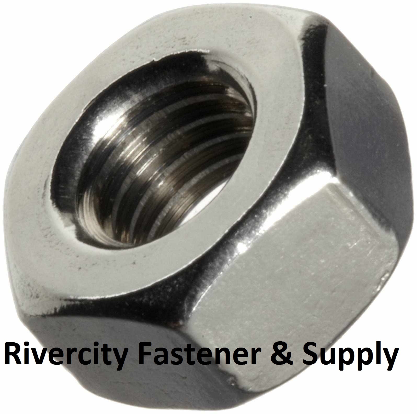(10) M8-1.25 Metric Coarse Thread Hex Nuts Stainless Steel Din 934 M8x1.25   8mm