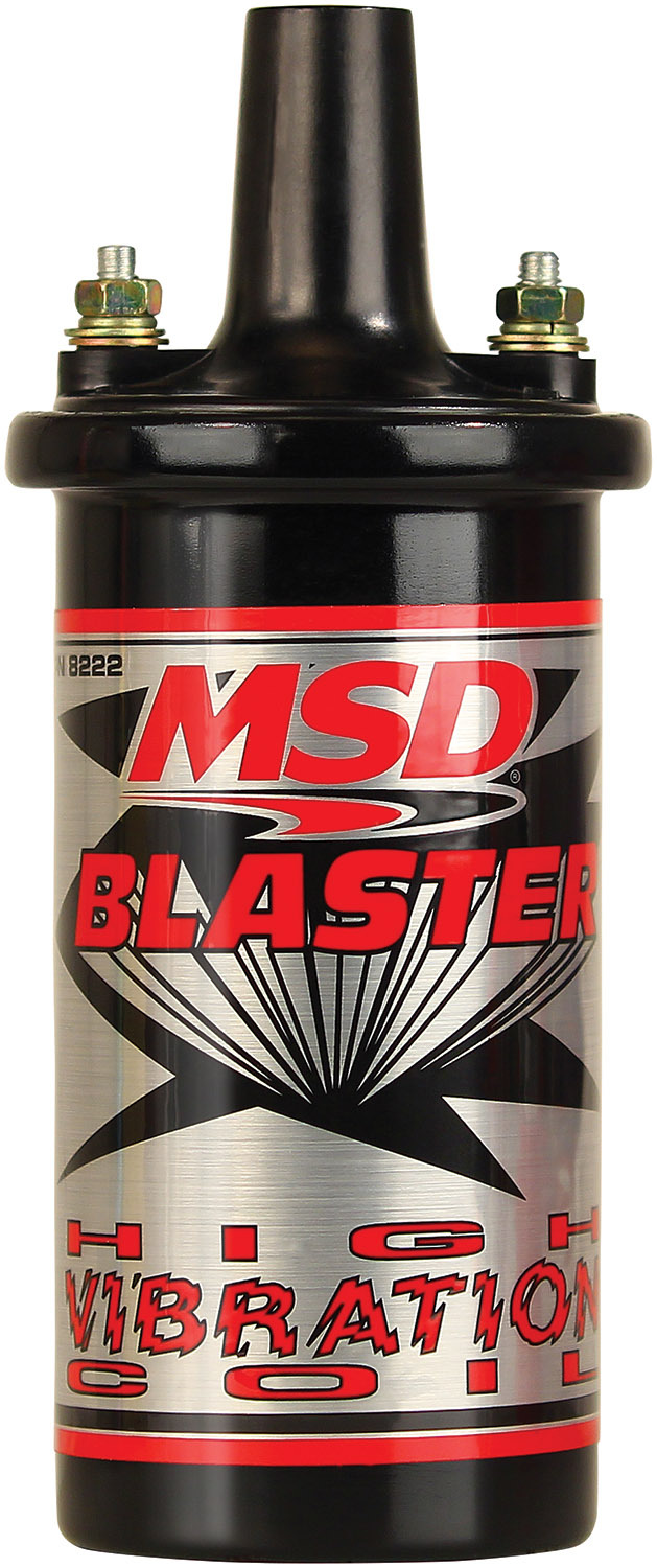MSD 8222 Blaster High Vibration Ignition Coil for Chevy Ford Mopar Refurbished