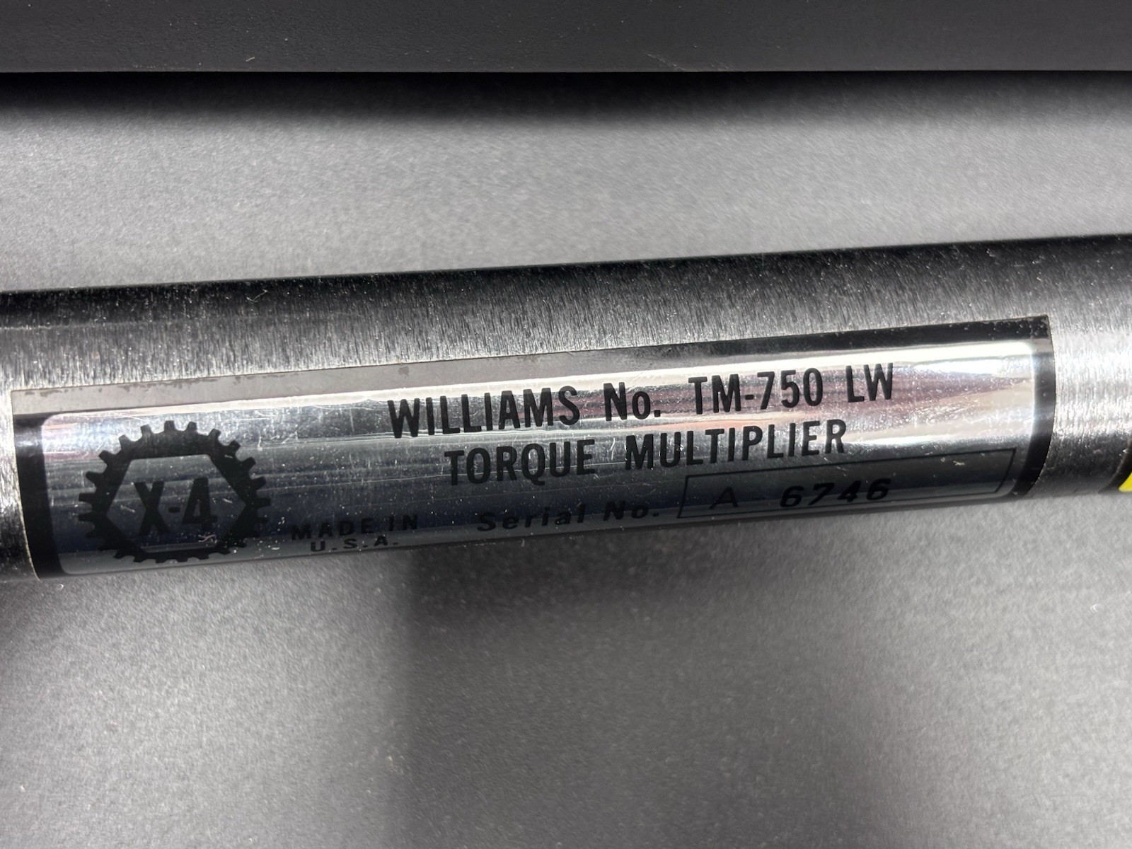 Williams TM-750LW Torque Multiplier - Multiple Pieces- -EXCELLENT CONDITION-