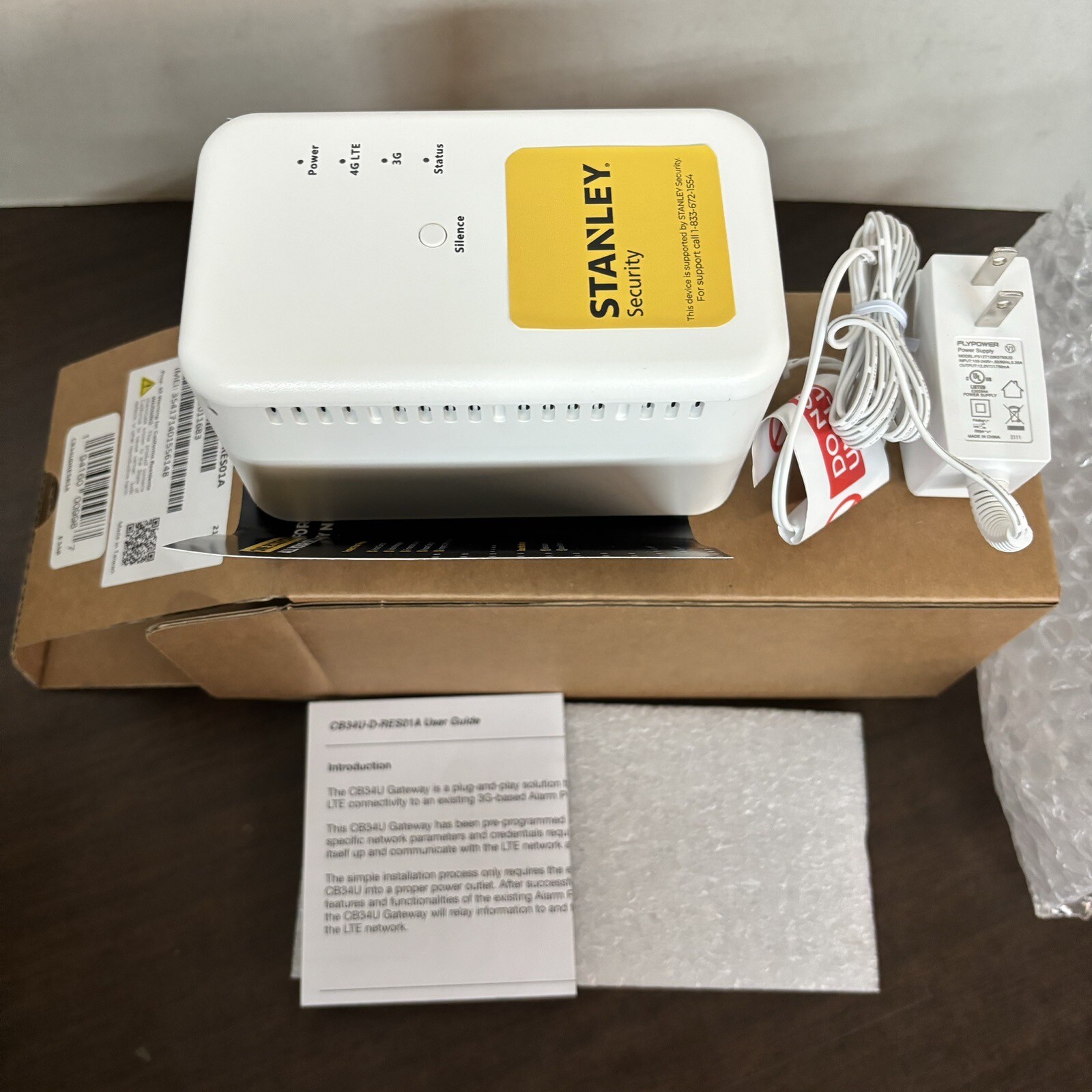 Stanley Security Cell Bounce AlarmNet AT&T 3G to LTE Conversion CB34U-D-RES01A