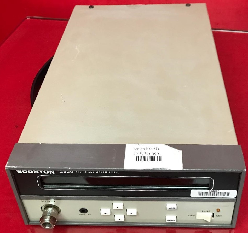 BOONTON 2520 RF CALIBRATOR S/N 26302AD