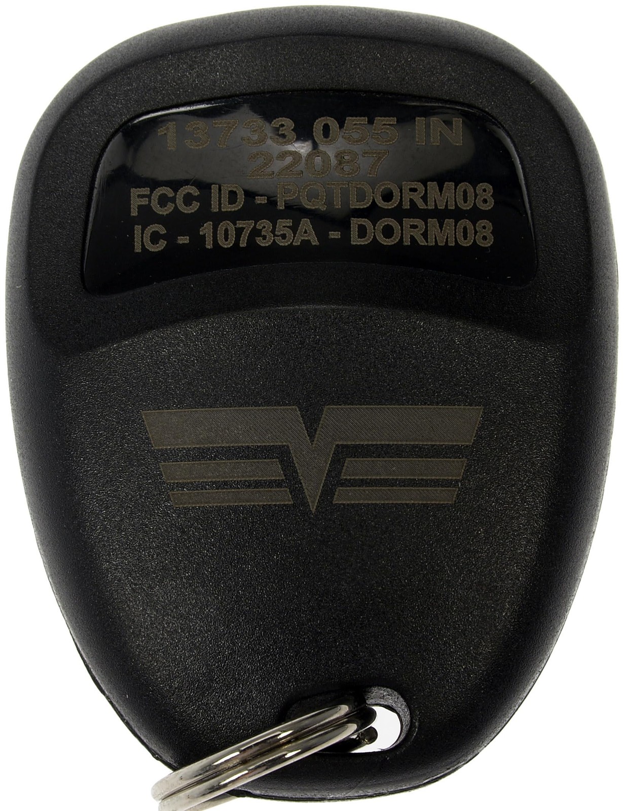 Dorman 13733 Keyless Entry Remote 3 Button Compatible with Select Models Black