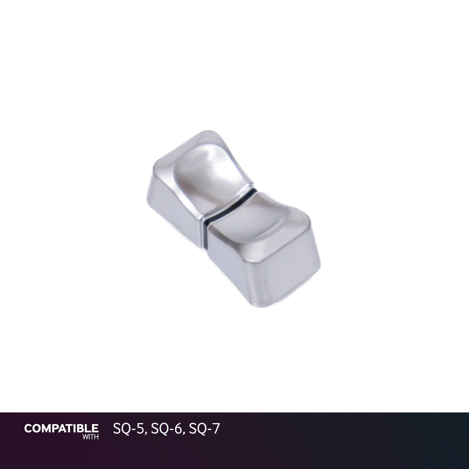 Allen & Heath Silver/Chrome Fader Cap for SQ-5, SQ-6, SQ-7
