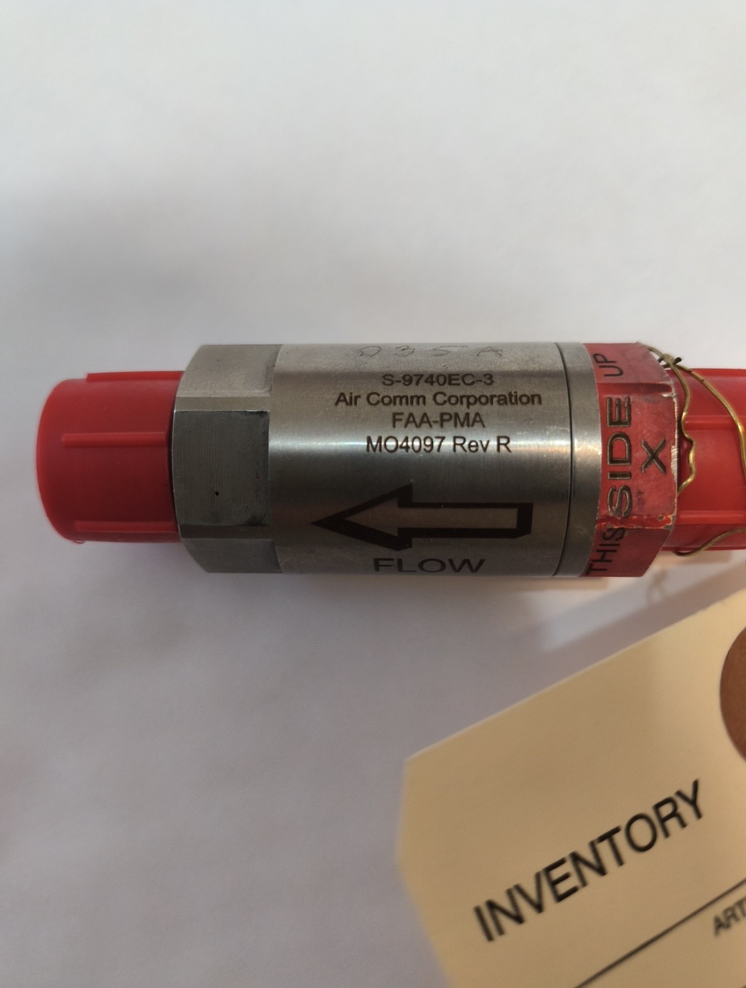 Air Comm S-9740EC-3 Heater Check Valve