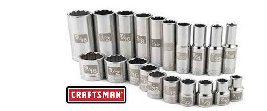 EZ Read Sockets - CRAFTSMAN- New -  1/2 & 3/8" Drive Shallow & Deep Metric/SAE
