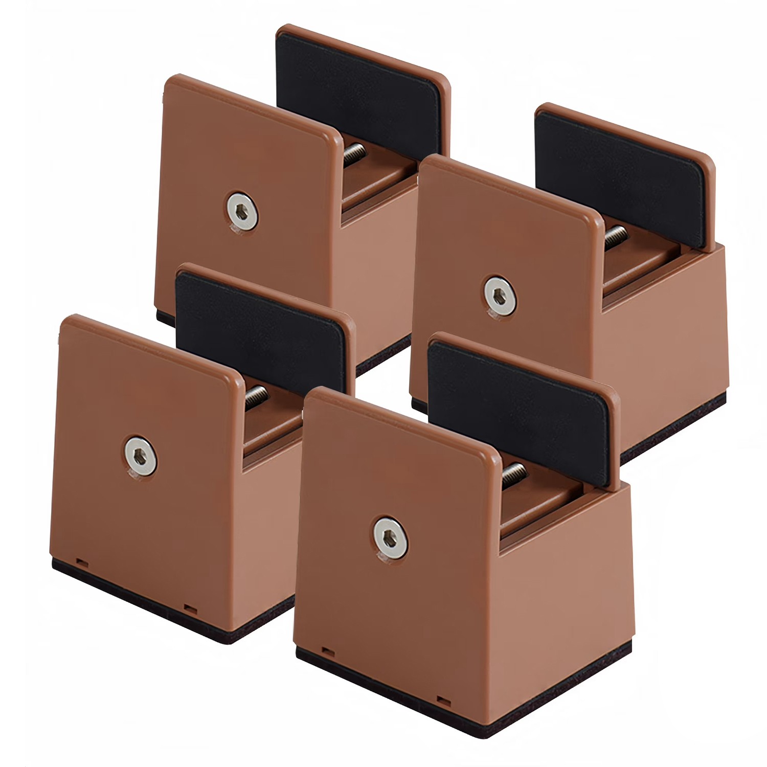 2 Inch Bed Risers with Adjustable  Clamp Heavy Duty Furniture Risers9024