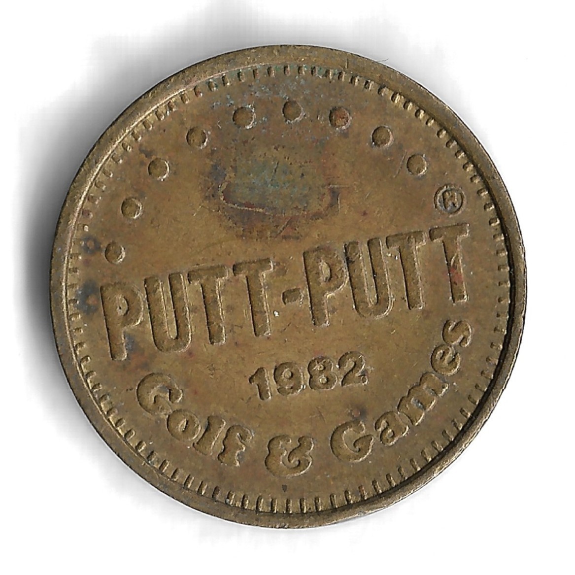 1982 Putt-Putt Golf & Games Token