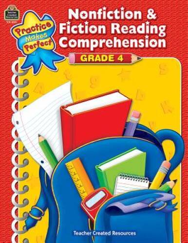 Nonfiction & Fiction Reading Comprehension Grd 4 (Practice Makes Perfect  - GOOD