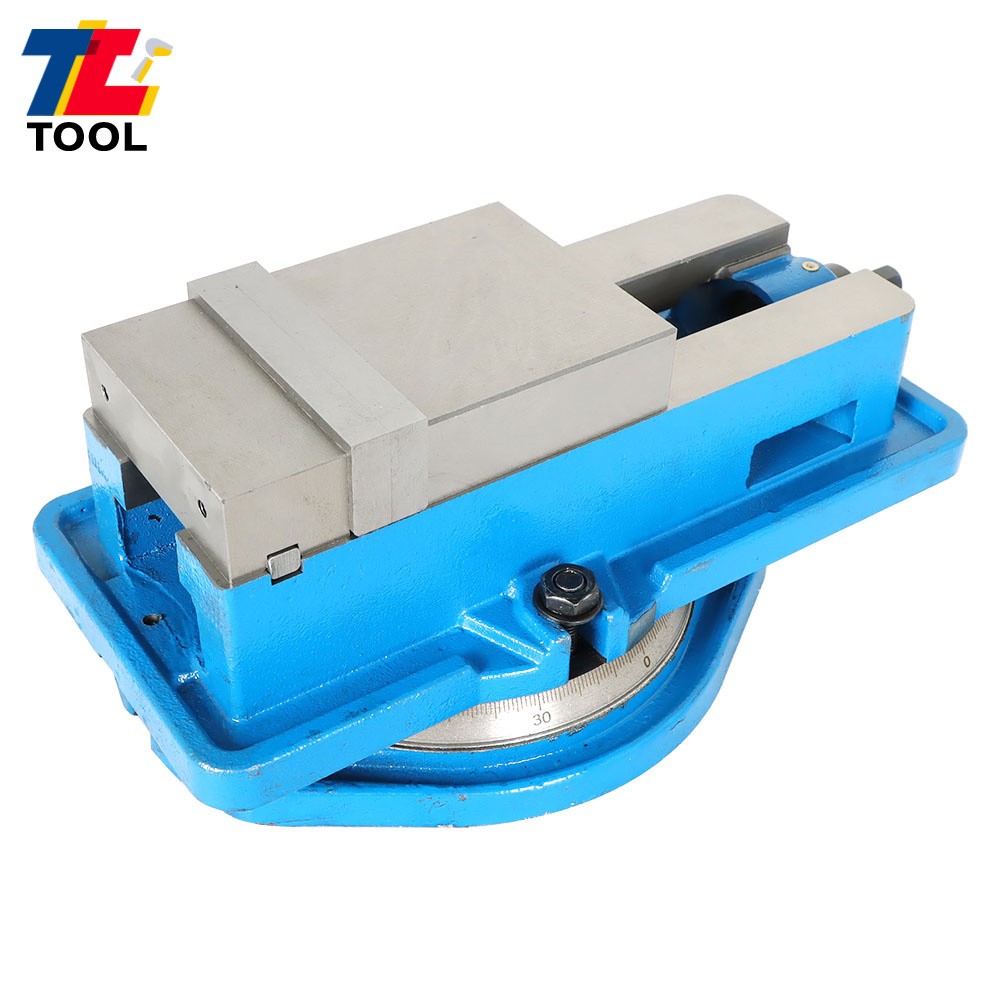 4'' Lockdown Vise With 360 Swivel Base Precision CNC Milling Machine Bench Clamp