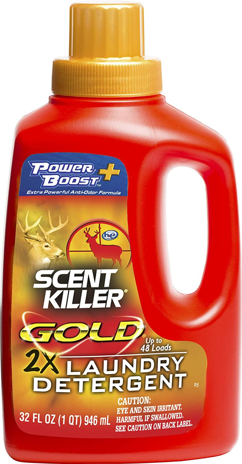 Scent Killer Gold Scent Free Laundry Detergent for Hunting Gear with Power Boost