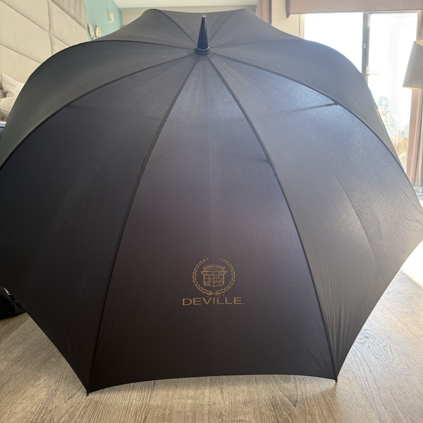 Cadillac Deville LargeUmbrella Golf Rain BlackCar Logo Big Giant Umbrella