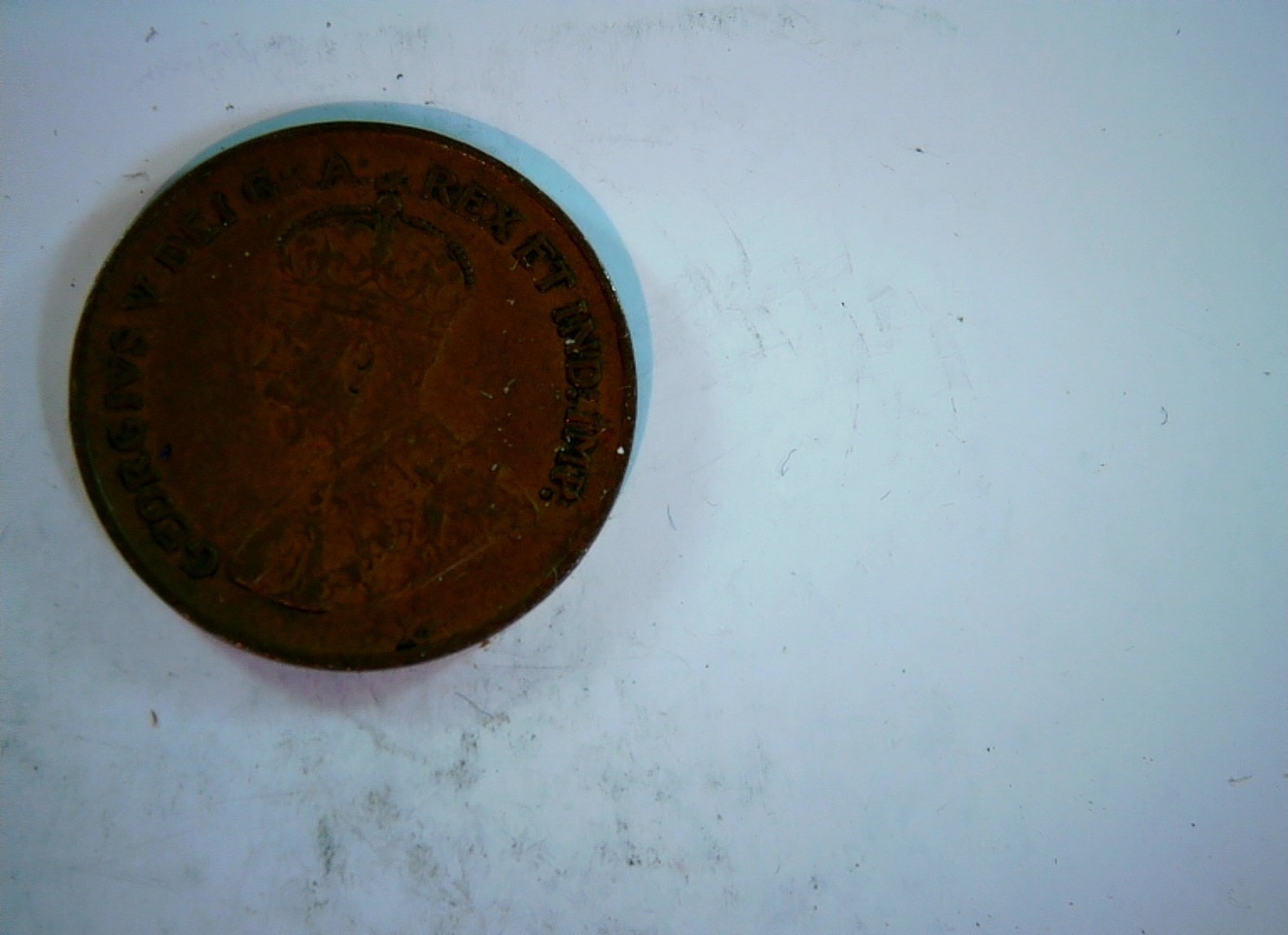Canada 1936 1 Cent George V (Canadian Large Cent) Coin