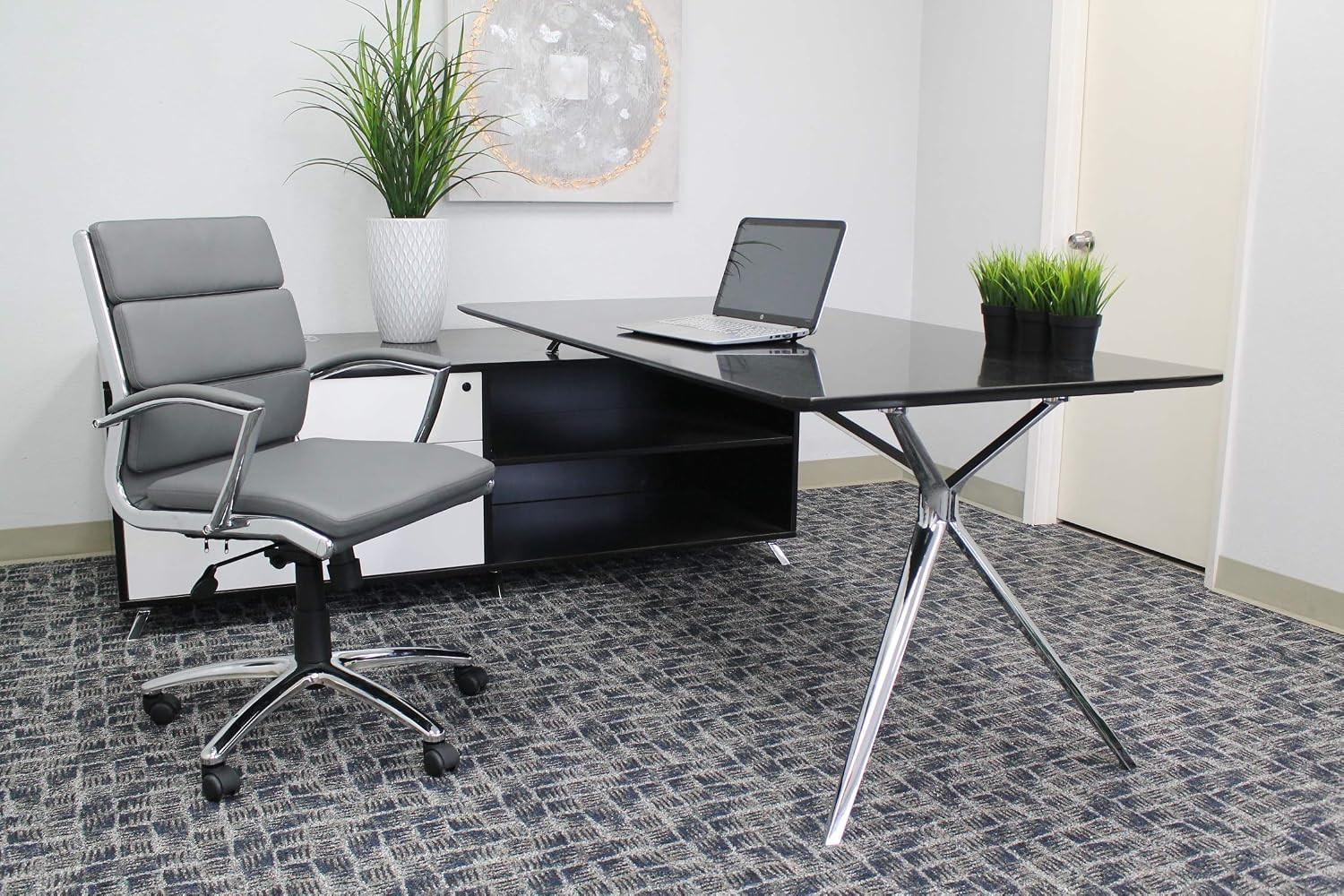 (BOSXK Office Chair, Grey