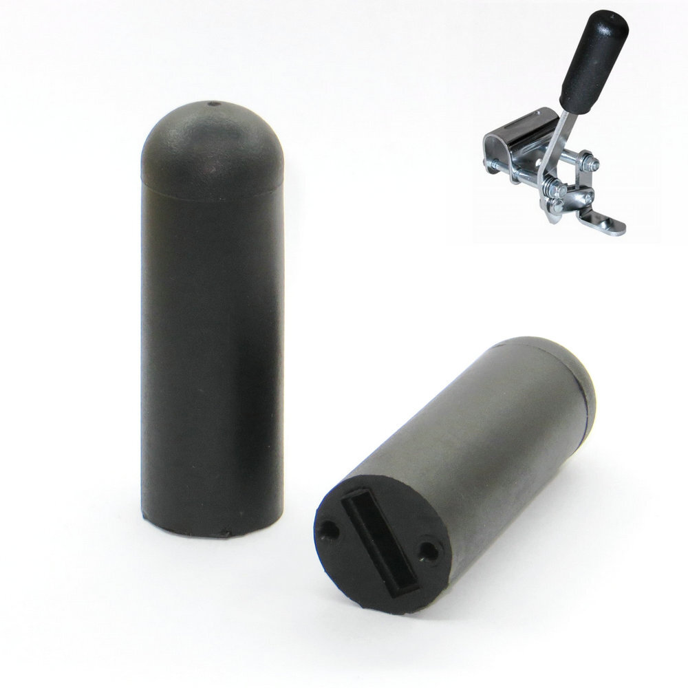 1 pair Black Plastic Replacement Wheelchair Lock Tip for Manual Wheelchair 90174