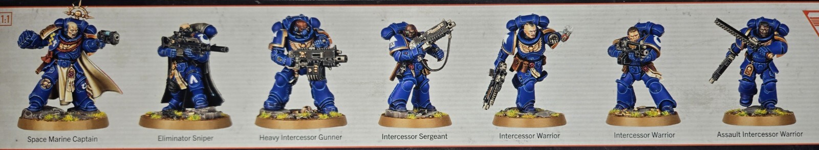 Kill Team Starter Set Space Marines Single Figures New On Sprue NOS