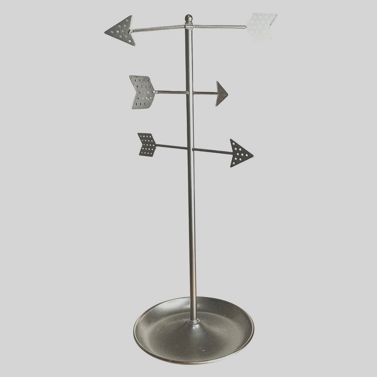 Umbra 3 Tier Silver Tone Arrows Stand Organizer