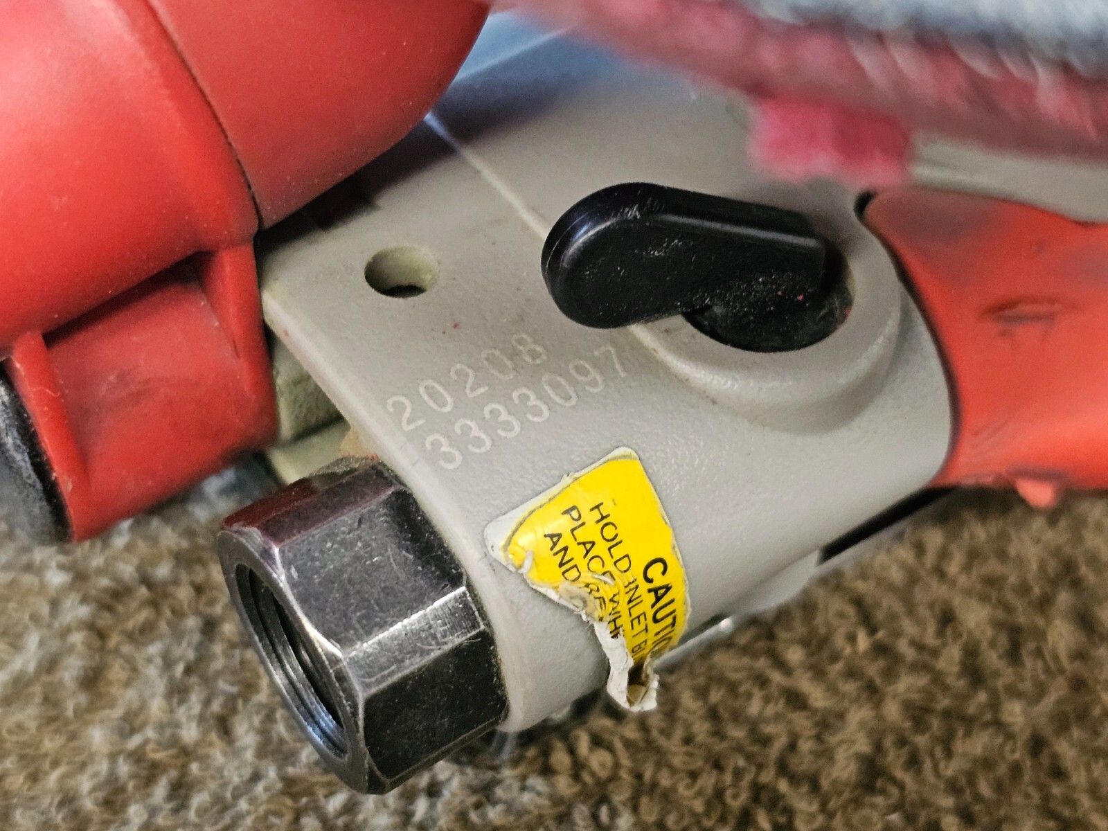 3M 20208 Vacuum Random Orbital Sander Pneumatic Air Hook loop 6" Disc Pad