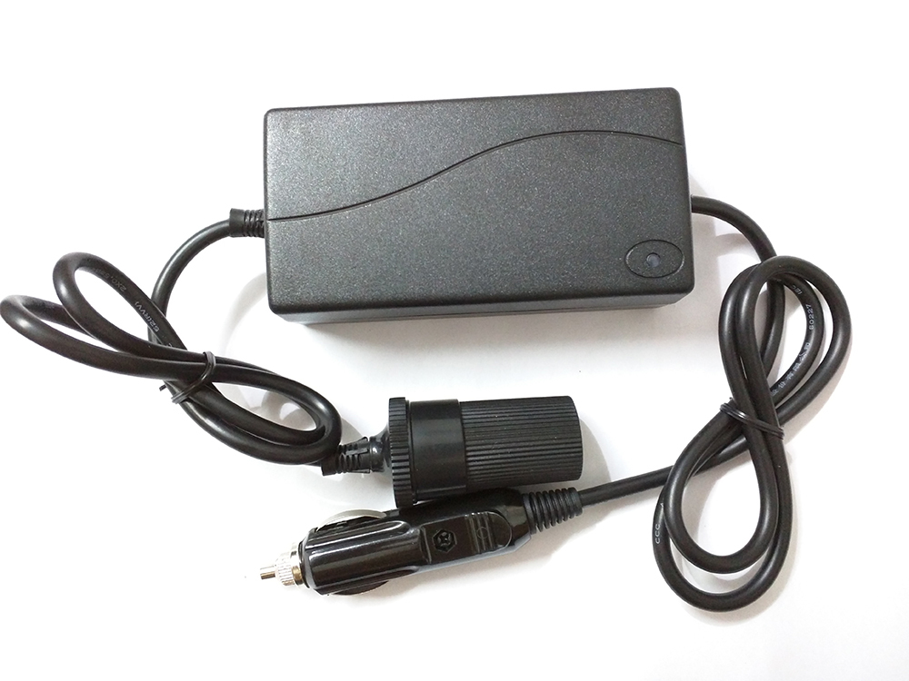 100W Vehicle Power Adapter 24V DC to 12V DC Car Cigarette Lighter Converter