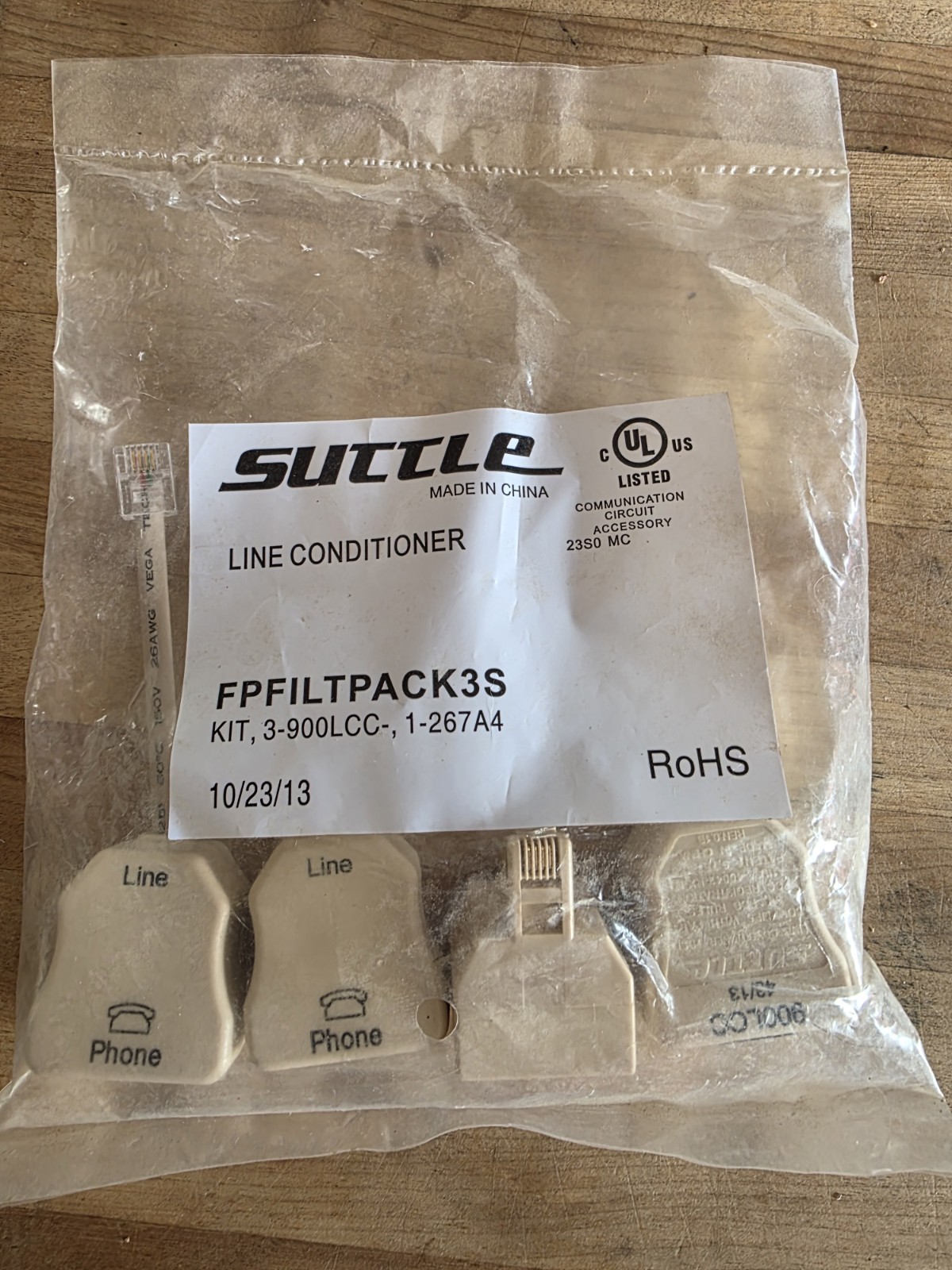 Suttle 900 LCC Line Conditioners Filter Out Erratic Noise From A Telephone Line
