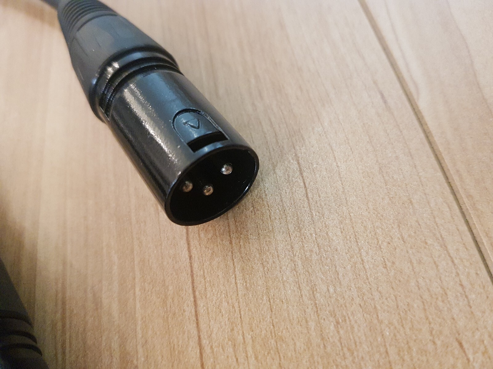 3 Pin DMX Cable 5feet Black