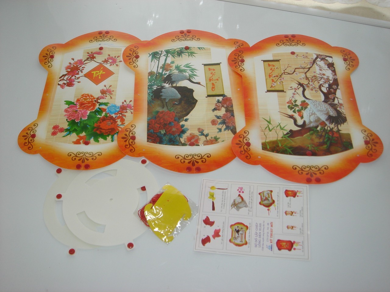 Vietnamese new year decorative lantern