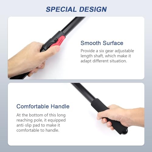 5FT Pickup Truck Cargo Retrieval,Multi-Use Cargo Retriever,Telescopic Common