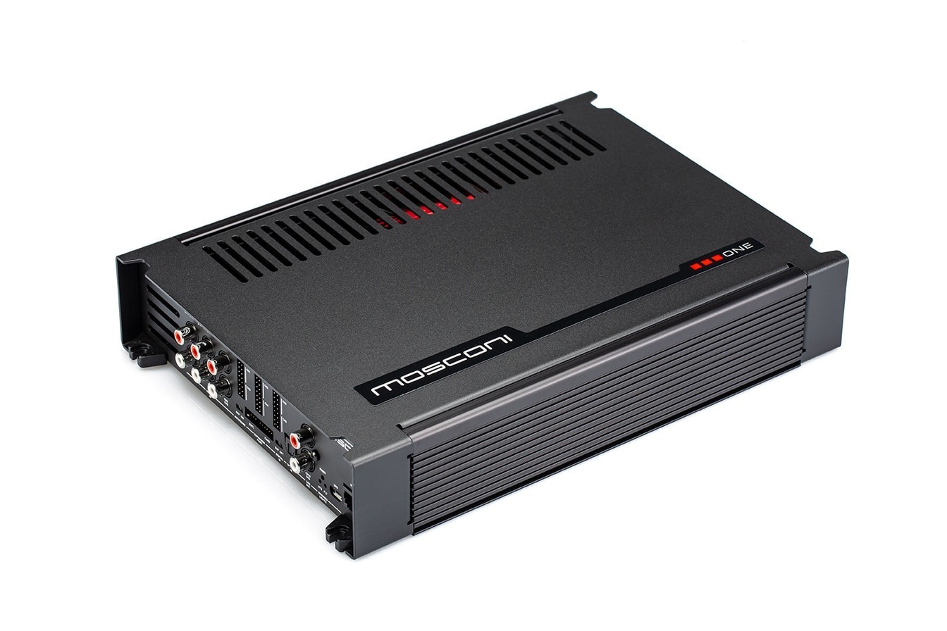 Mosconi ONE 4|8 DSP, 4-channel amplifier, with 8-channel DSP processor