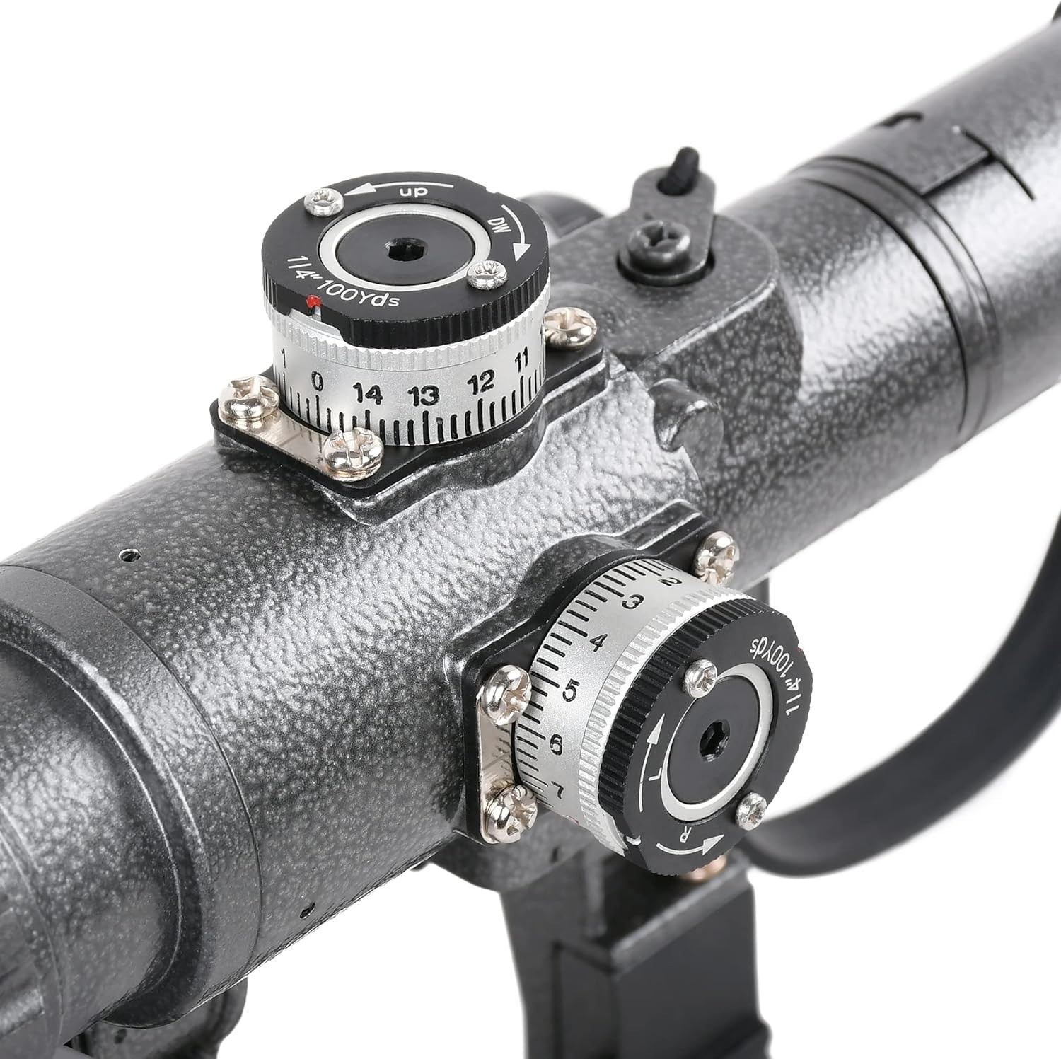 Sniper SD Scope Rifle Scope w/Side Rail Mount (3-9x24mm FFP Scope)