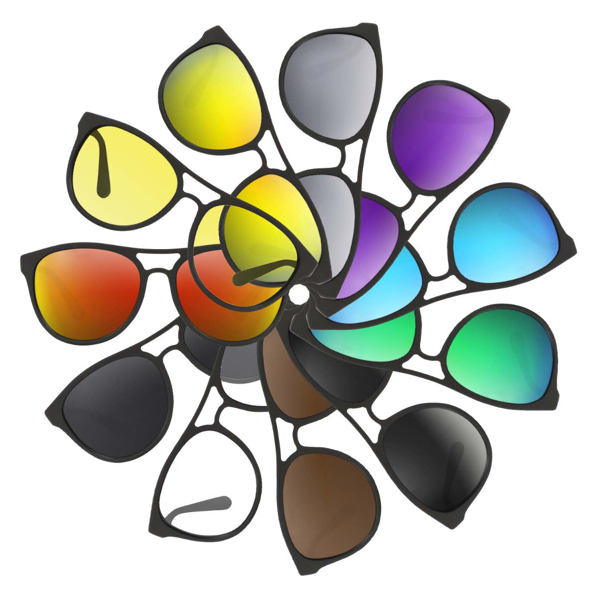 Replacement lenses for Ray-Ban RB4170 Brad - polarized