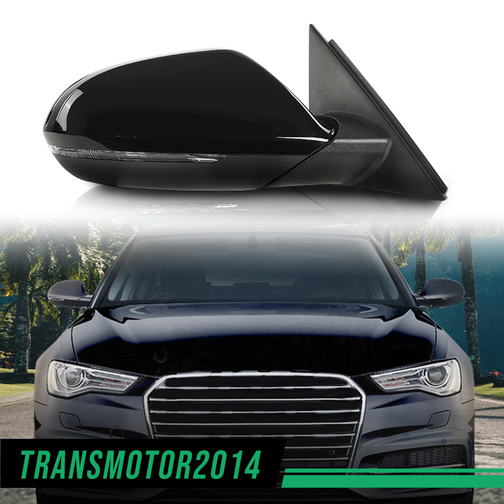 Passenger Side Mirror Signal Power Folding RH Fit For 2012-2018 Audi A6 Memory