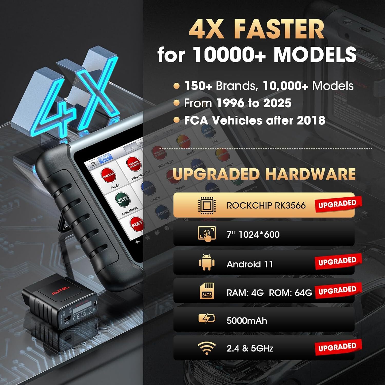 【🔥2 Year Free 】Autel MP808S-TS PRO TPMS Programming ALL System Diagnostic Scan