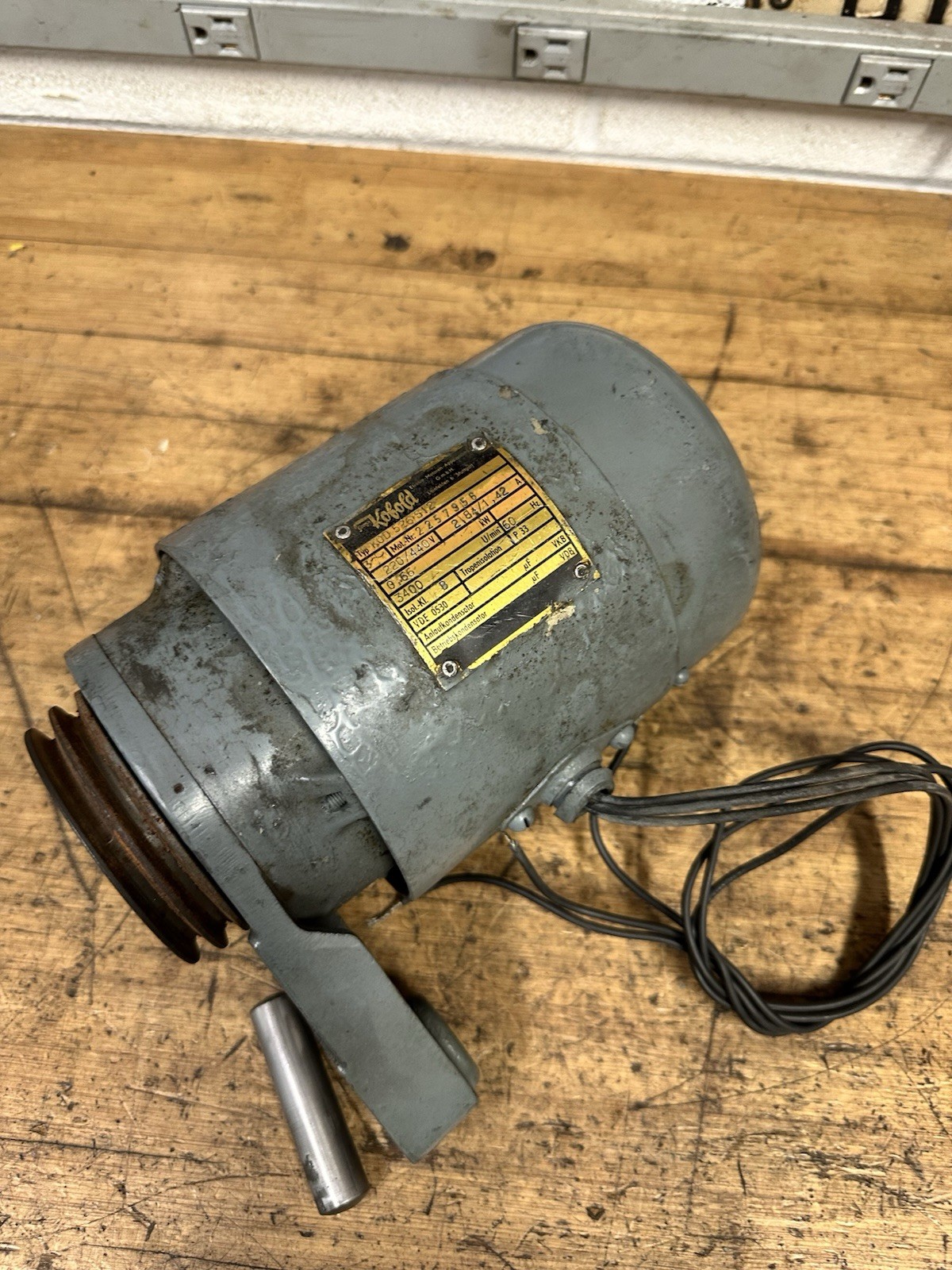 Deckel SOE Tool Grinder Spindle Motor