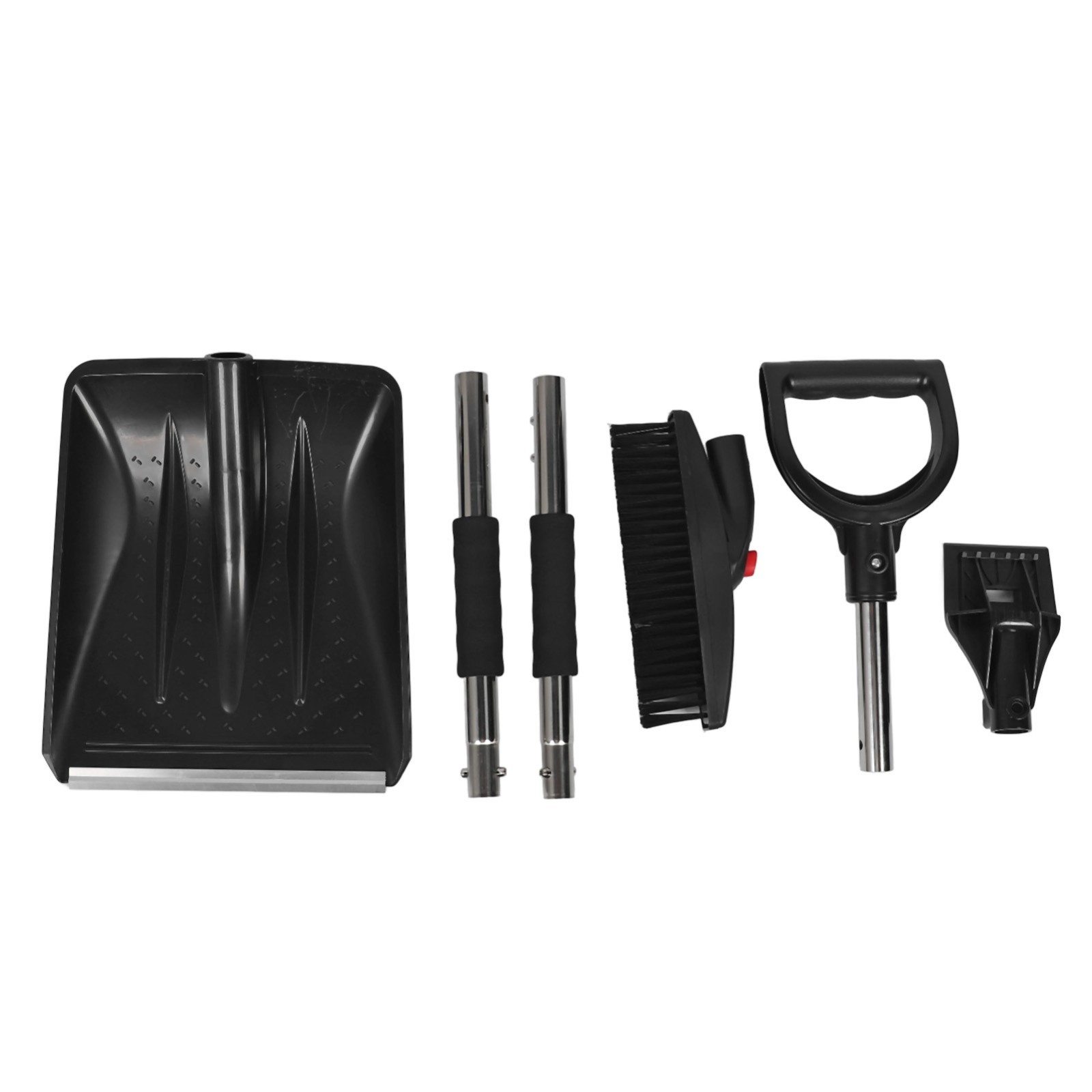 3-in-1 Car Snow Shovel Brush Extendable Rotatable Stainless Steel Removal Tool