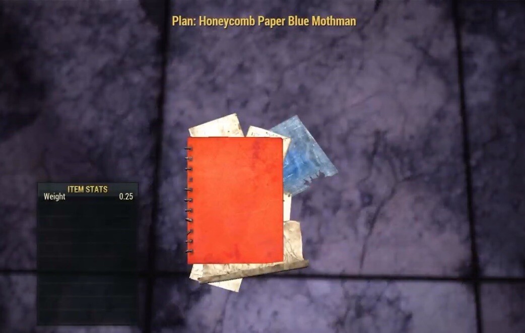 (Xbox) Honeycomb Paper Blue Mothman Plan
