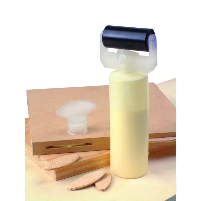 Wolfcraft Plastic Transparent Glue Roller Bottle