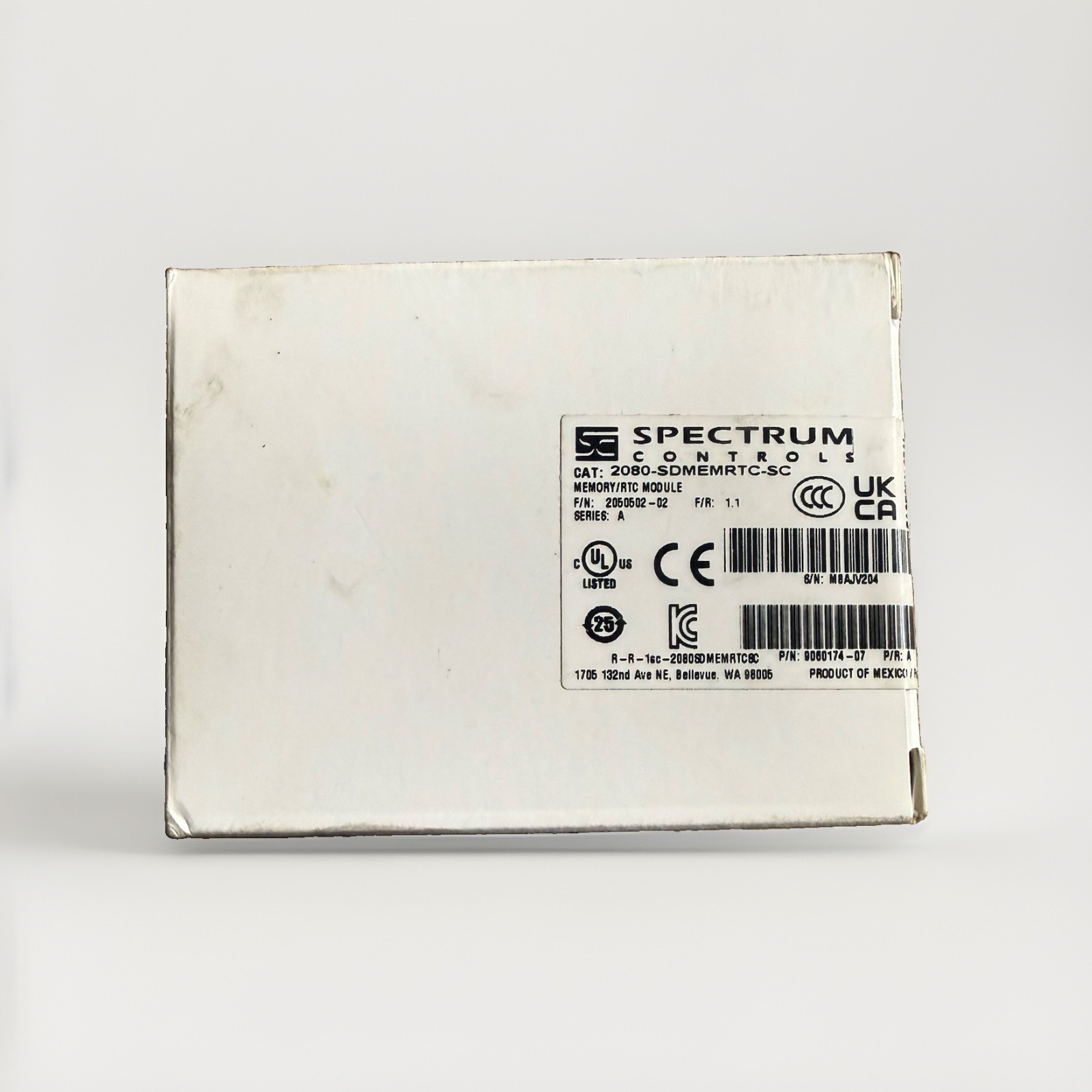 Spectrum Controls 2080-SDMEMRTC-SC Micro800 Memory RTC Module New Sealed