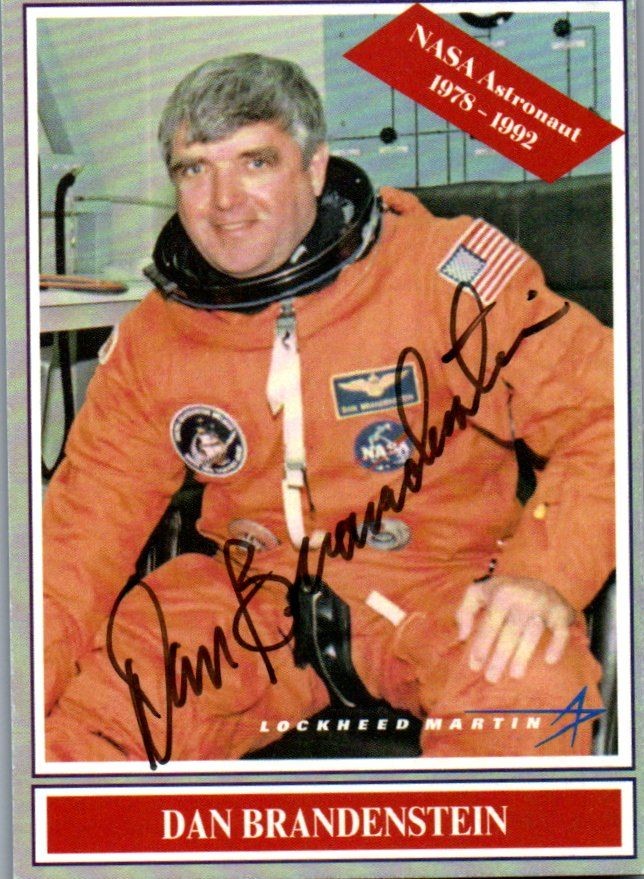 Original Autograph Daniel Brandenstein NASA Astronaut /// Autograph Auto 368929