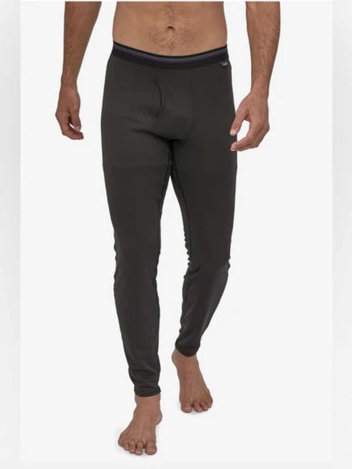 Patagonia Men's Black Capilene Thermal Midweight Bottoms Size M